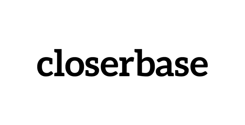 Logo_schwarz quadratisch - black square_closerbase_black font - Stellen und Aufträge für Closer - Jobplattform - Stellenbörse